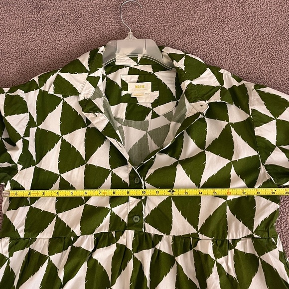 Maeve Bettina Tiered Midi Shirt Dress - Picture 7 of 9